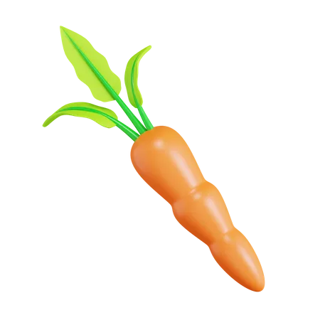 Carrot  3D Icon