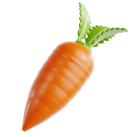 Carrot  3D Icon