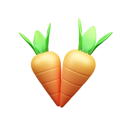 Carrot  3D Icon