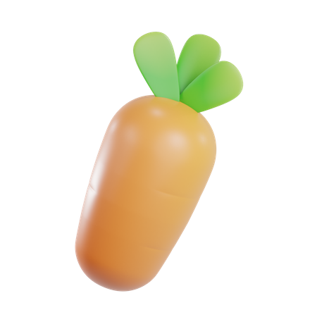 Carrot  3D Illustration