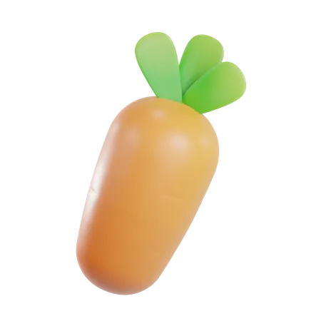 Carrot  3D Illustration