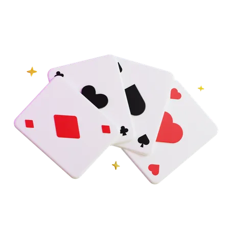 Cartas de jogar  3D Icon