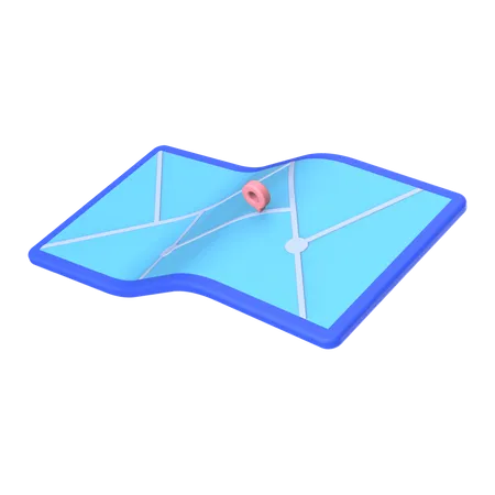 Carte  3D Illustration