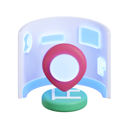 Carte  3D Icon