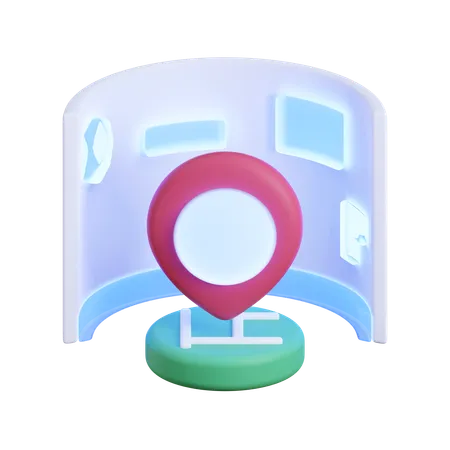 Carte  3D Icon