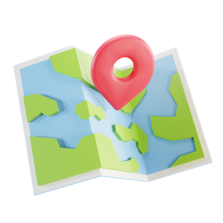 Carte  3D Illustration