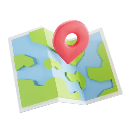 Carte  3D Illustration