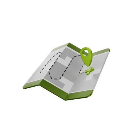 Carte  3D Icon