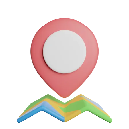 Carte  3D Icon