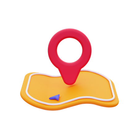 Carte  3D Icon