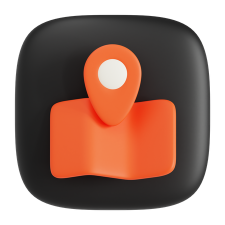 Carte  3D Icon