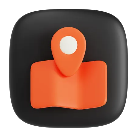 Carte  3D Icon