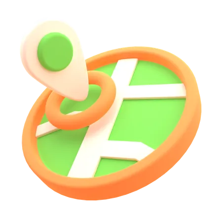 Carte  3D Icon