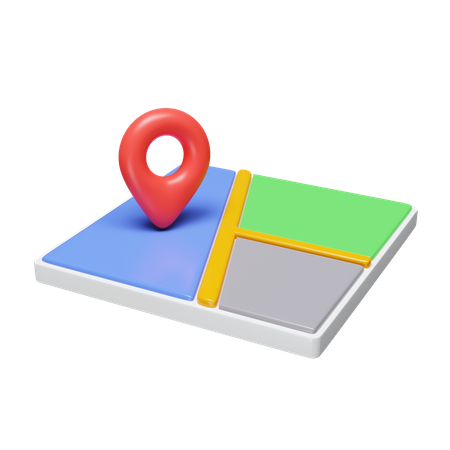 Carte  3D Icon