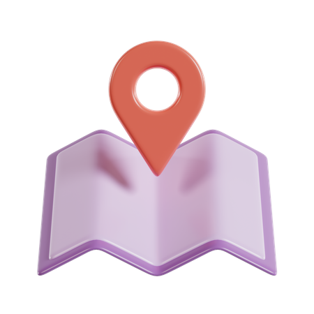 Carte  3D Icon