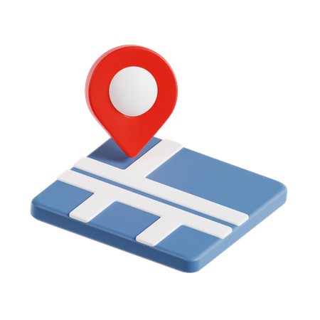 Carte  3D Icon