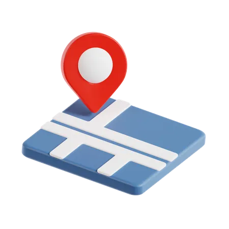 Carte  3D Icon