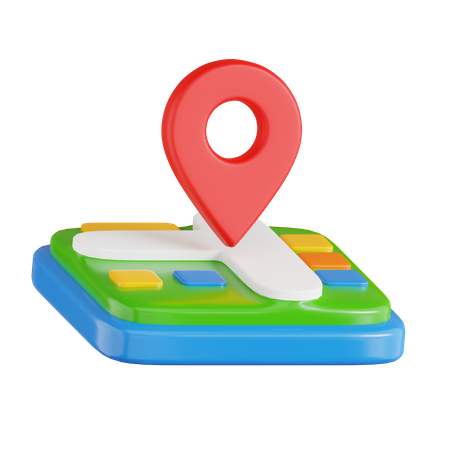 Carte  3D Icon