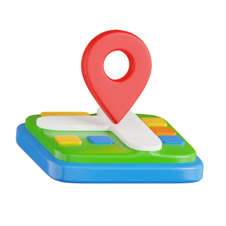 Carte  3D Icon