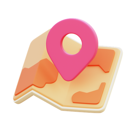 Carte  3D Icon