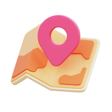 Carte  3D Icon