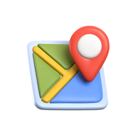 Carte  3D Icon