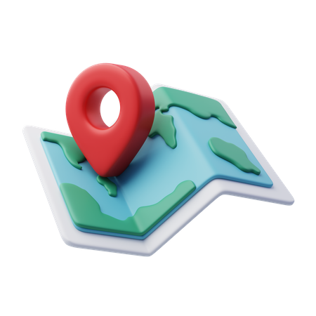 Carte  3D Icon