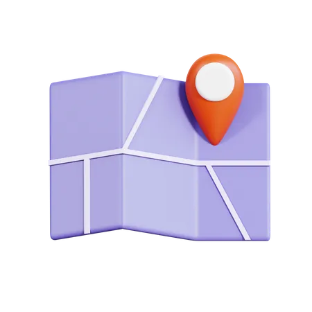 Carte  3D Icon