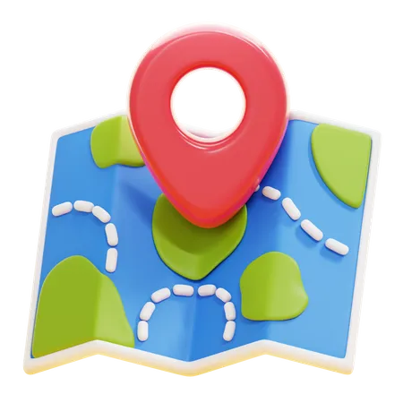 Carte  3D Icon