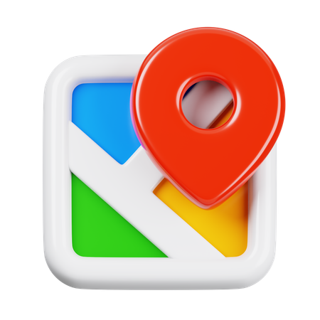 Carte  3D Icon