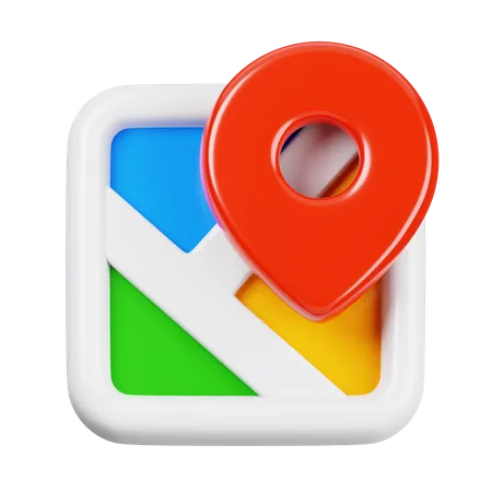 Carte  3D Icon