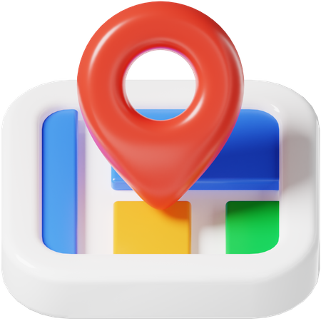 Carte  3D Icon