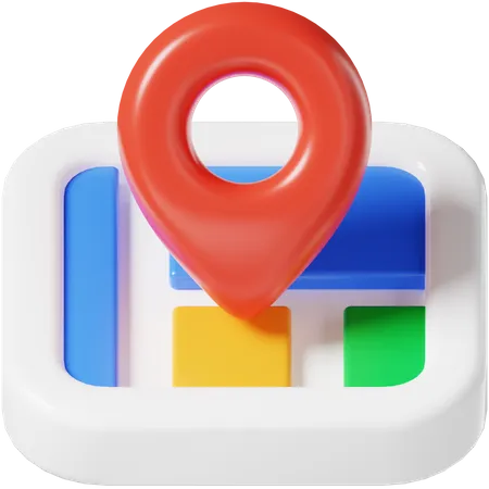 Carte  3D Icon