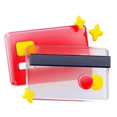 Carte de crédit  3D Icon