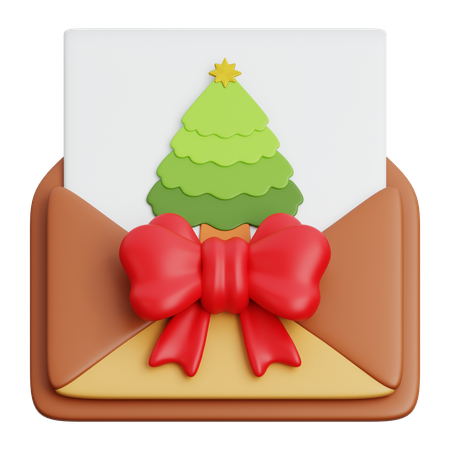 Carte de Noël  3D Icon