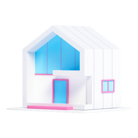 Casa  3D Icon