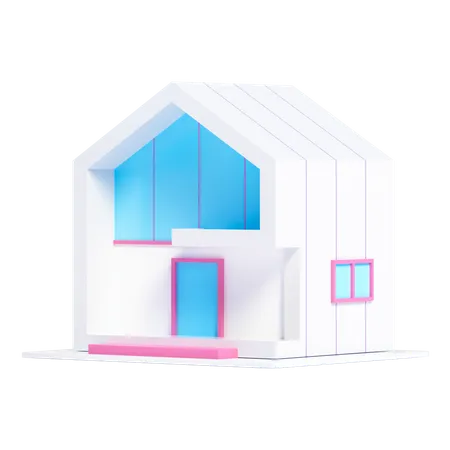 Casa  3D Icon