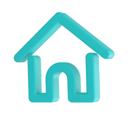 Casa  3D Icon