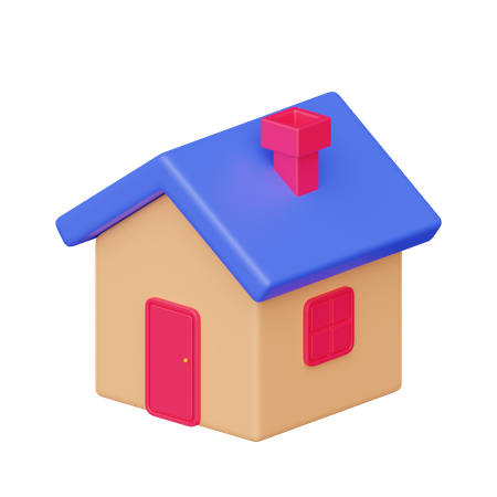 Casa  3D Icon