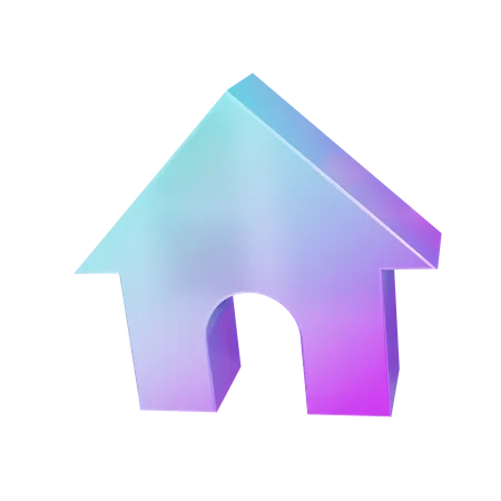 Casa  3D Icon