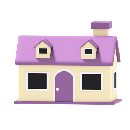 Casa  3D Icon