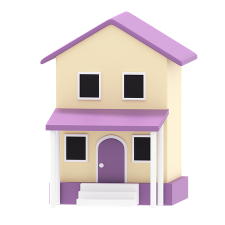 Casa  3D Icon