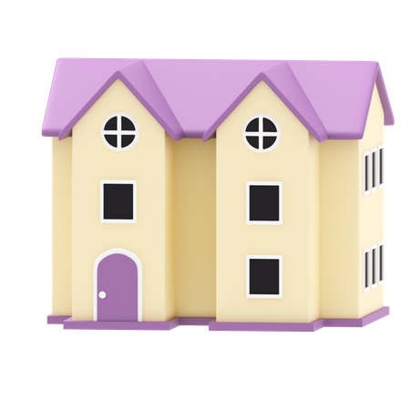 Casa  3D Icon