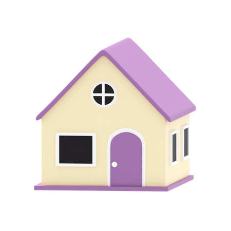 Casa  3D Icon