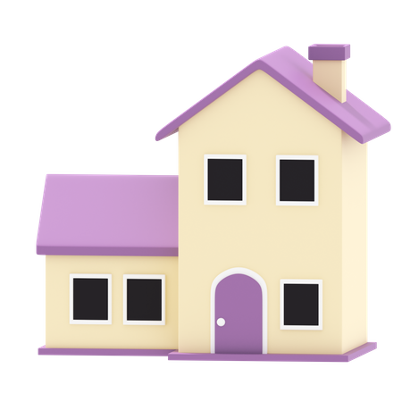 Casa  3D Icon