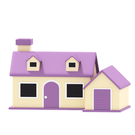 Casa  3D Icon