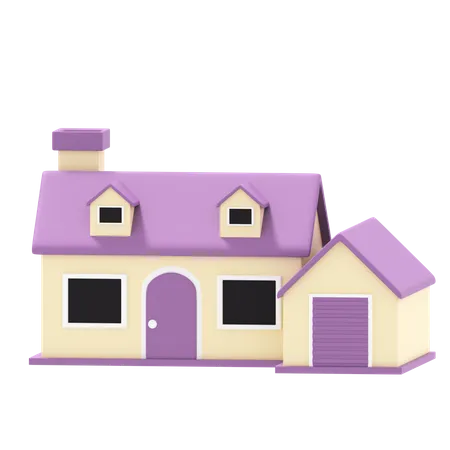 Casa  3D Icon