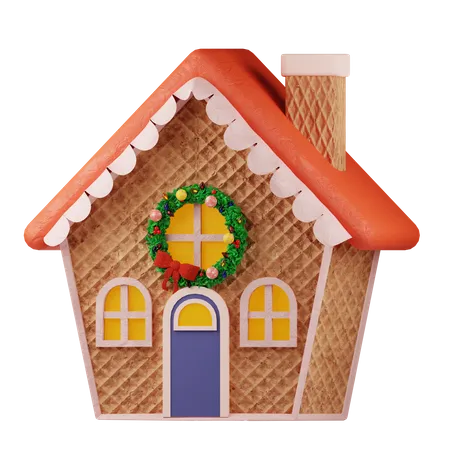 Casa de natal  3D Icon