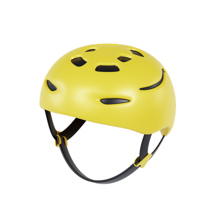 Casco de ciclismo  3D Icon