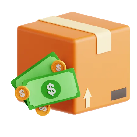 Cash On Delivery  3D Icon